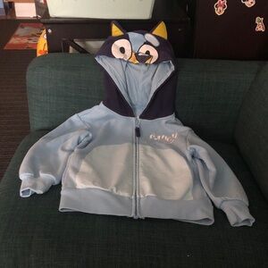 💐 Bluey Hoodie with Bluey Face